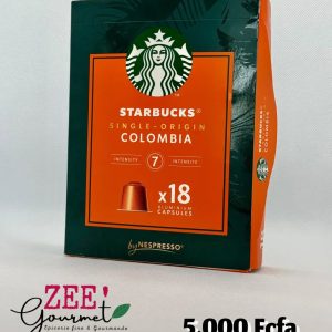 cafés capsules Starbuks