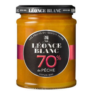 Confiture Leonce Blanc Pêche