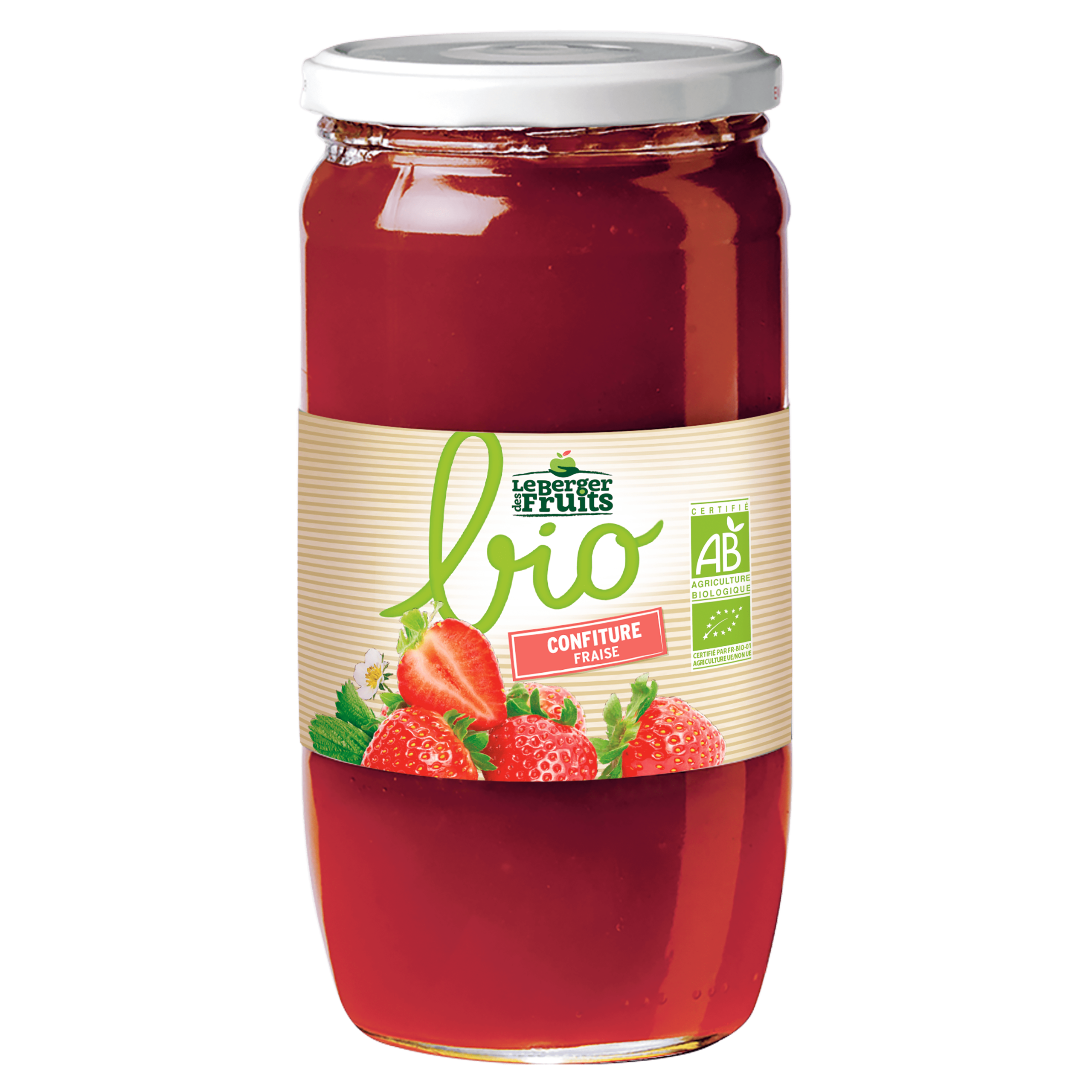 Confiture Fraises Bio
