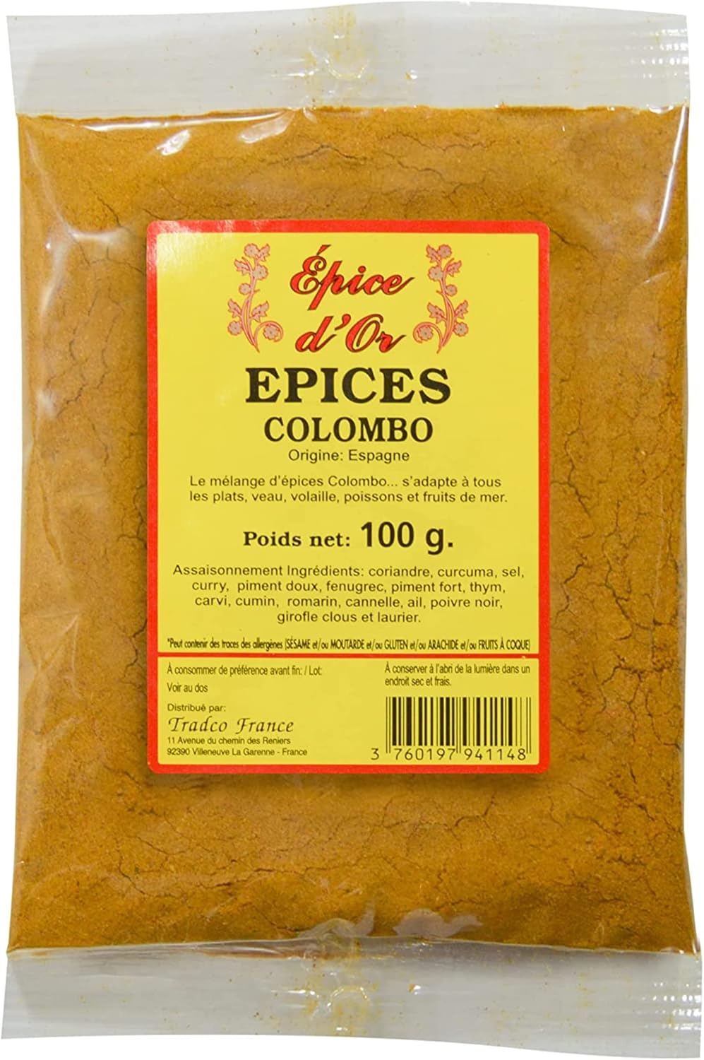 Epices Colombo 100g
