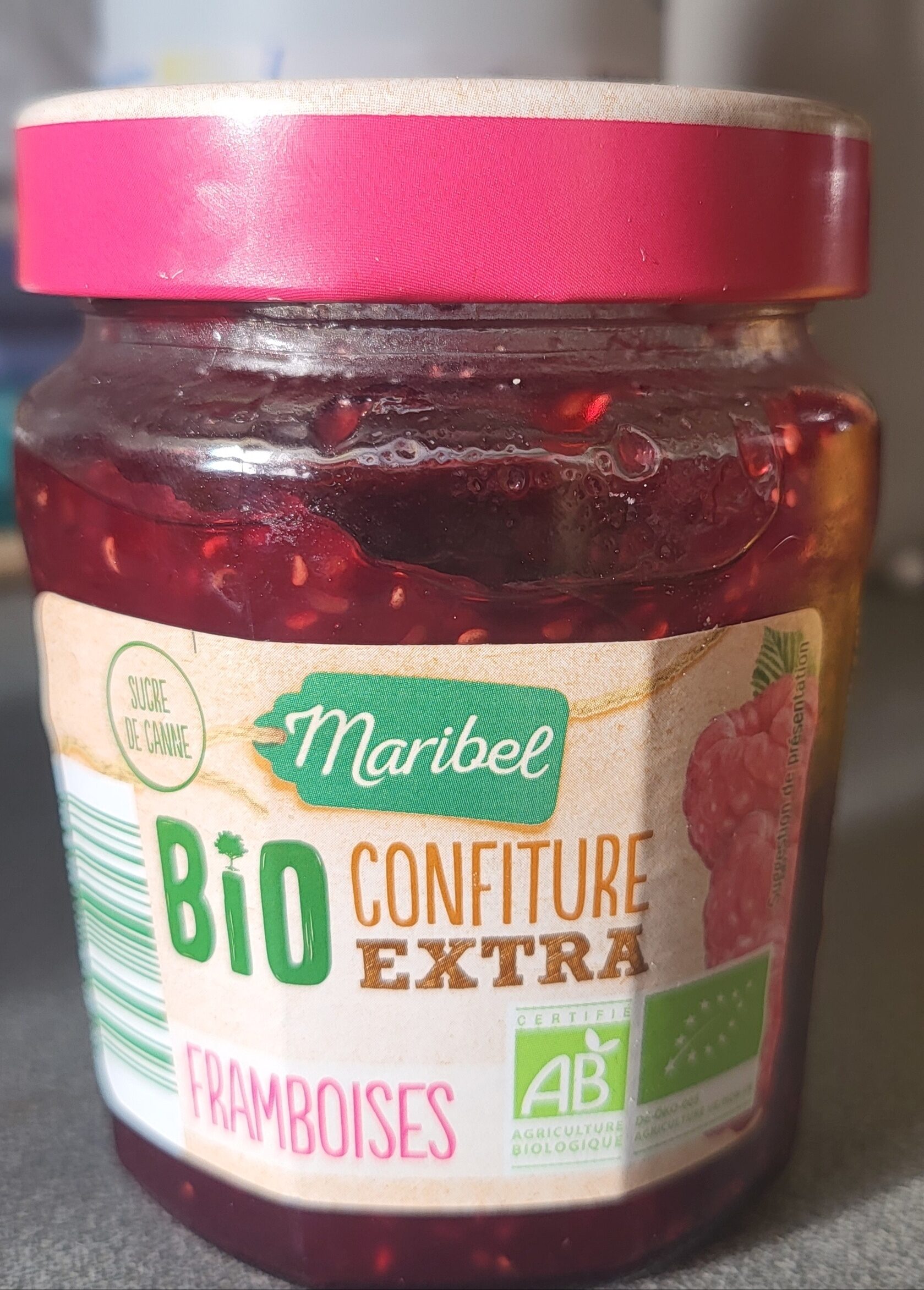 Confiture Extra Framboises Maribel